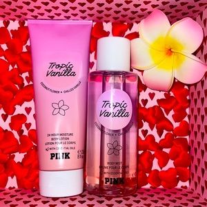 PINK Tropic Vanilla Body lotion & Body mist